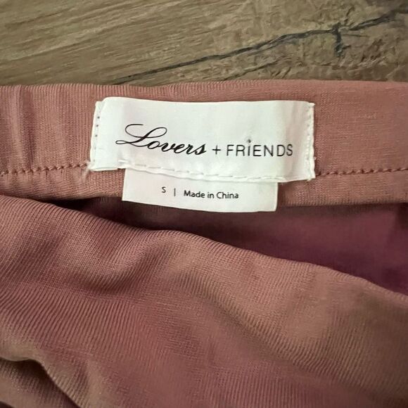 Lovers + Friends Women's Camila Twist Skirt in Nude Pink Size Small - Picture 4 of 5